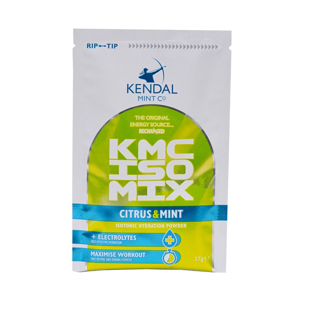 KMC ISO MIX Isotonic Hydration | +Electrolytes | Vegan & Gluten Free | 6 x 37g